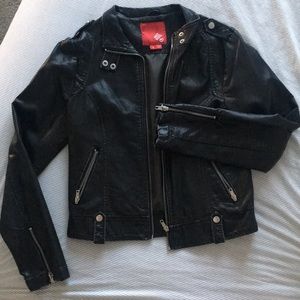Leather Moto Jacket